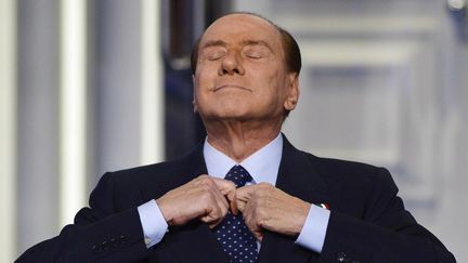 L'ancien chef du gouvernement italien, Silvio Berlusconi, le 18 décembre 2012. (GUIDO MONTANI / ANSA)