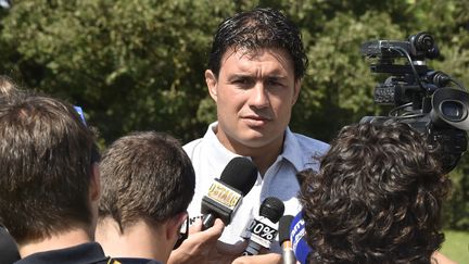 Le manager de Castres, Matthias Rolland  (PASCAL PAVANI / AFP)