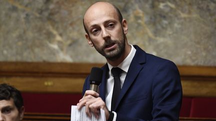 Le député de Paris Stanislas Guerini lors des questions au gouvernement à l'Assemblée nationale, le 24 octobre 2018. (BERTRAND GUAY / AFP)