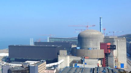 Exercice de crise à la centrale nucléaire de Flamanville (Manche), le 23 mars 2011.&nbsp; (MAXPPP)