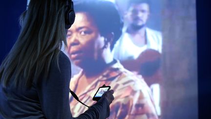 Exposition "Great Black Music" à la Cité de la Musique
 (KENZO TRIBOUILLARD / AFP)