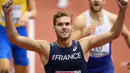 Kevin Mayer, champion d'Europe en salle d'heptathlon (PHILIPPE MILLEREAU / DPPI MEDIA)