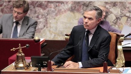 Le président de l'Assemblée nationale, Bernard Accoyer (UMP), le 5 octobre 2010. (AFP - Jacques Demarthon)