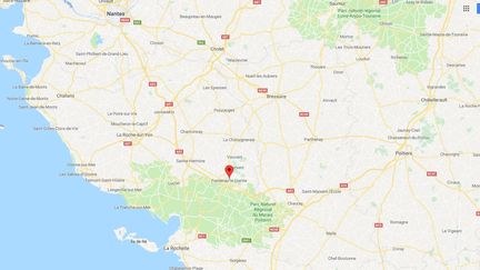 Fontenay-le-Comte, en Vendée. (GOOGLE MAPS)