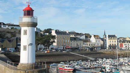 Vue sur le port du Palais à Belle-île-en-Mer (Morbihan). (Aurélie Lagain/Radio France)