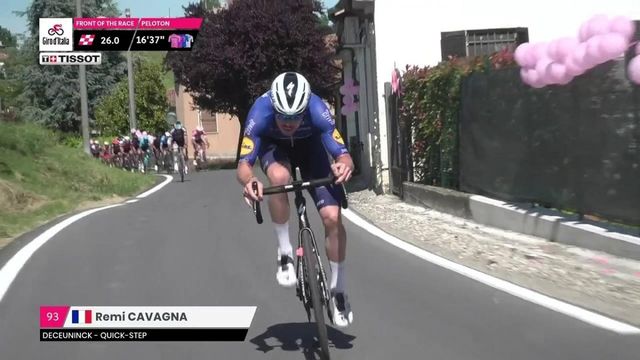 Giro 2021 : Cavagna à l'attaque