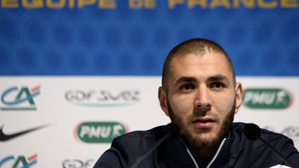 Karim Benzema privé d'équipe de France pour l'Euro-2016 en France (FRANCK FIFE / AFP)