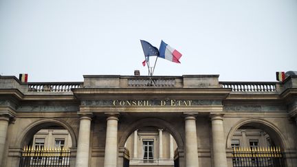 Le Conseil d'Etat, à Paris, le 10 mars 2021. (LOU OSRA / HANS LUCAS / AFP)