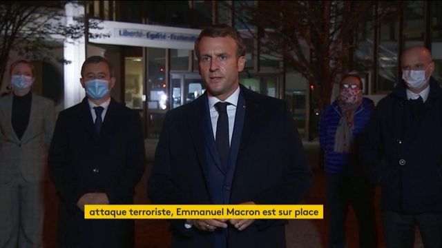 Professeur assassiné à Conflans-Sainte-Honorine : déclaration d'Emmanuel Macron