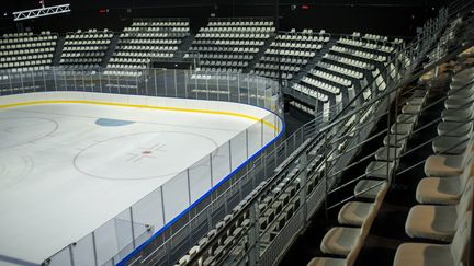 La patinoire Aren'Ice et centre national du hockey sur glace à&nbsp;Cergy-Pontoise, le 25 Octobre 2016 (photo d'illustration). (BRUNO LEVESQUE / MAXPPP)