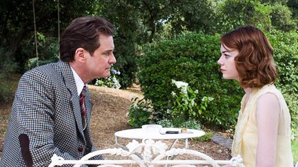 Colin Firth et Emma Stone dans "Magic in the moonlight".
 (DR)
