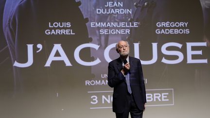 Le producteur Nicolas Seydoux après l'avant-première du film "J'accuse" de Roman Polanski à Paris, le 4 novembre 2019. (THOMAS SAMSON / AFP)