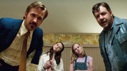 Ryan Gosling et Russell Crowe dans "The Nice Guys"
 (Europa Corp Distribution)