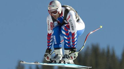 Adrien Théaux en plein saut