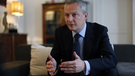 Bruno Le Maire lors d'un entretien avec le "Journal du Dimanche", le 31 mai 2013, chez lui, &agrave; Paris. (JDD/SIPA)