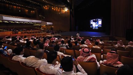 Un festival de court-métrages à Riyad (Arabie Saoudite), le 20 octobre 2017. (FAYEZ NURELDINE / AFP)