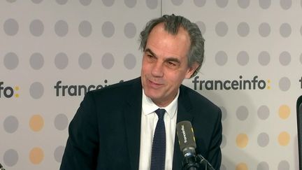 Philippe Dessertine était l'invité de franceinfo le jeudi 16 mars 2023. (FRANCEINFO)