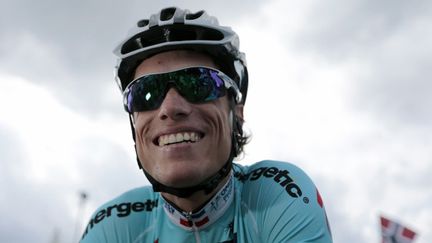 Sylvain Chavanel tout sourire sur le Tour 2012 (JOEL SAGET / AFP)