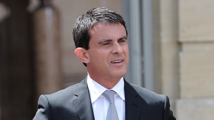 Manuel Valls le 16 juin 2014 à Matignon.
 (Stéphane de Sakutin / AFP)