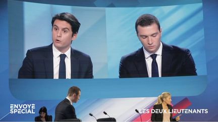 Présidentielle 2022 : les jeunes lieutenants Attal et Bardella s'affrontent entre les deux tours