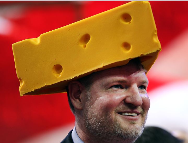 Jim Miller, un d&eacute;l&eacute;gu&eacute; r&eacute;publicain &agrave; la convention nationale r&eacute;publicaine de Tampa, en Floride (Etats-Unis), le 28 ao&ucirc;t 2012.&nbsp; (BOSTON GLOBE / GETTY IMAGES )