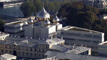 L'édifice a été construit par l'architecte français Jean-Michel Wilmotte
 (PATRICK KOVARIK / AFP)