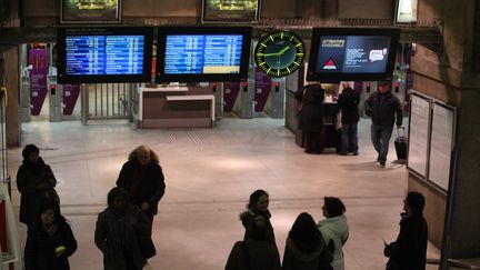 La ligne N du Transilien a pour terminus la gare Montparnasse à Paris. (MAXPPP)