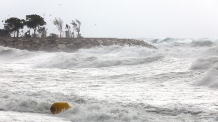 Sur une plage de Menton (Alpes-Maritimes), le 2 octobre 2020. (MAXPPP)