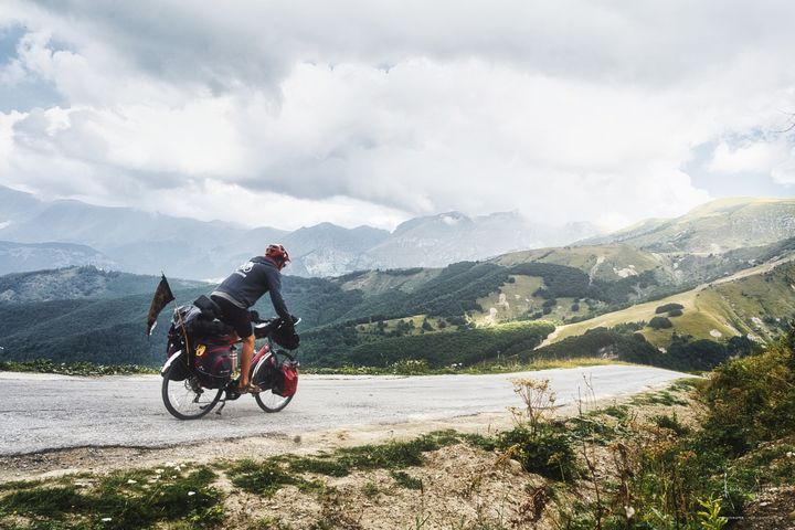 Since 2019, Kevin Simon has cycled more than 3000 km mainly in the southern part of France.  (KEVIN SIMON)