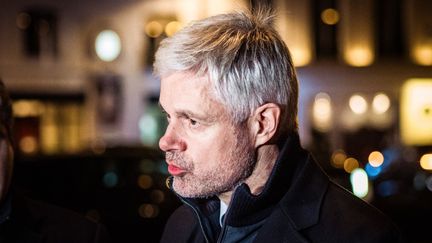 Laurent Wauquiez, le président du groupe "Droite républicaine" à l'Assemblée nationale, à Paris, le 6 décembre 2024. (BASTIEN OHIER / HANS LUCAS / AFP)