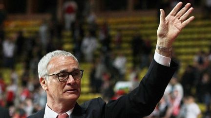 Claudio&nbsp;Ranieri, entra&icirc;neur de l'AS Monaco, lors d'un match de Ligue 1 ASM-Bordeaux, &agrave; Monaco, le 17 mai&nbsp;2014.&nbsp; (JEAN CHRISTOPHE MAGNENET / AFP)