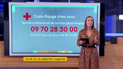 Le numéro d'écoute de la Croix-Rouge (FRANCEINFO)