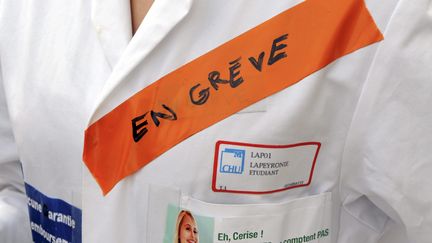 Manifestation des internes en medecine, le 14 novembre 2012, à Montpellier. (Photo d'illustration) (JEAN MICHEL MART / MAXPPP)