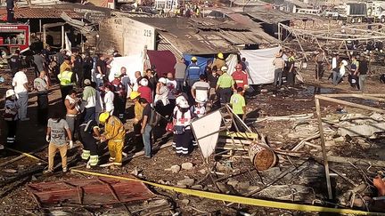 Mexique : explosion meurtrière sur un marché de feux d'artifice