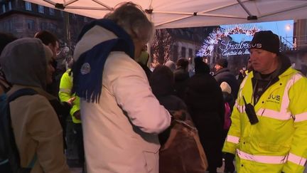 Bas-Rhin : le dispositif de sécurité renforcé au marché de Noël de Strasbourg