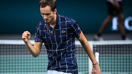 Le Russe Daniil Medvedev succède à Novak Djokovic au palmarès du tournoi parisien (ANNE-CHRISTINE POUJOULAT / AFP)