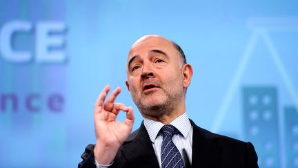  (Pierre Moscovici, commissaire européen aux Affaires économiques et financières © Reuters/Francois Lenoir)