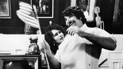 Linda Lovelace et Harry Reems dans "Gorge profonde", en 1972. (KOBAL / AFP)