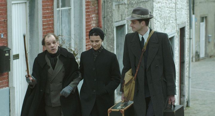 Denis Lavant, Géraldine Pailhas et Philip Desmeules dans "Celine" de Bourdieu.
 (JEM Production)