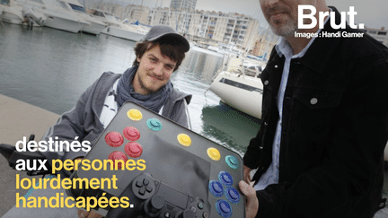 &nbsp;VIDEO. Avec son projet Handigamer, il propose des manettes sur-mesure pour tous les handicaps&nbsp; (BRUT)