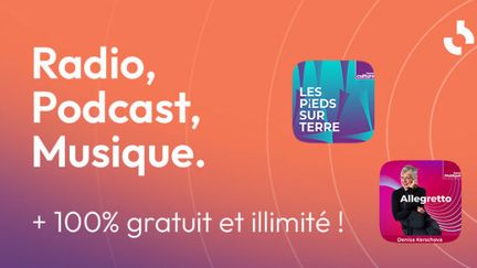 Toutes les radios et tous les podcasts à retrouver gratuitement sur la nouvelle appli Radio France. (RADIO FRANCE)