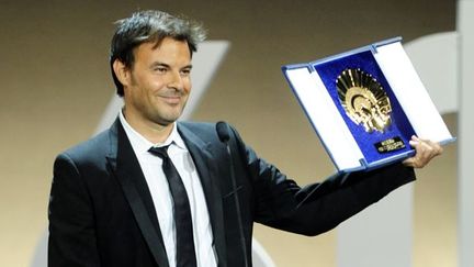 François Ozon, lauréat du Coquillage d&#039;or à Saint-Sébastien (29/09/2012)
 (Rafa Rivas / AFP)