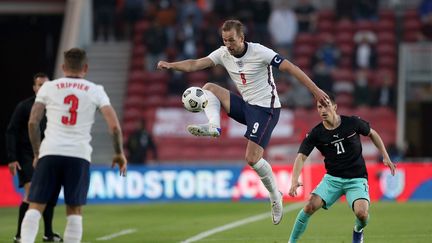 Harry Kane lors du&nbsp;match de l'Angleterre face à l'Autriche, le 2 juin (SCOTT HEPPELL / POOL)