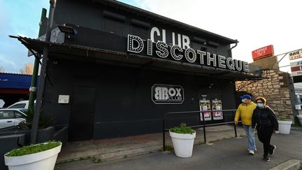 Une discothèque fermée à Sète (Hérault), le 24 novembre 2020. (PASCAL GUYOT / AFP)