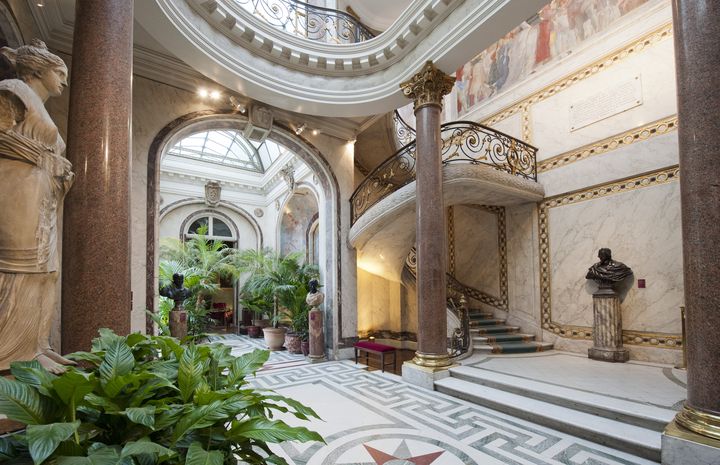 Le jardin d'hiver du musée Jacquemart André à Paris (Culturespace/Sofiacome)