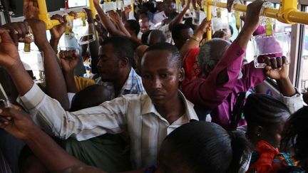 Transport en commun à Dar Es Salaam le 18 Août 2016. C'est seulement récemment que les autorités tanzaniennes ont adopté une rhétorique anti-gay. (Photo AFP Saïd Khalfan)