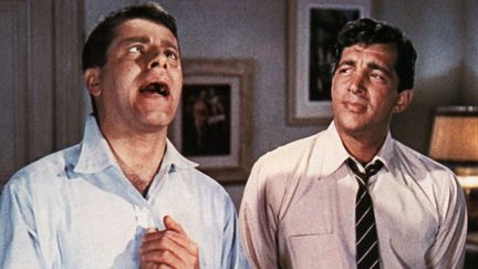 Jerry Lewis et Dean Martin dans "Artistes et modèles" (1955)
 (PARAMOUNT PICTURES / ARCHIVES DU 7EME ART / PHOTO12)