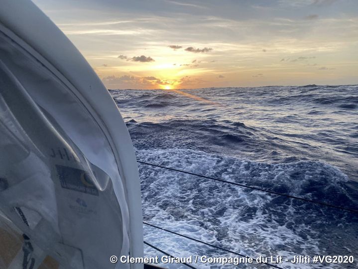 Jolie vue depuis le bateau de Clément Giraud