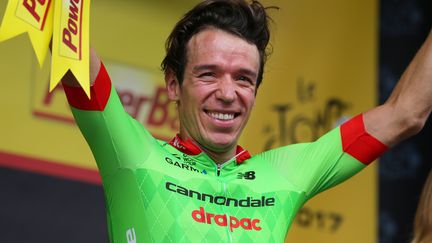 Le coureur colombien de la Cannondale, Rigoberto Uran. (DE WAELE TIM / TDWSPORT SARL)