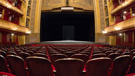 A l'intérieur du Théâtre du Châtelet.
 (Loïc Venance / AFP)